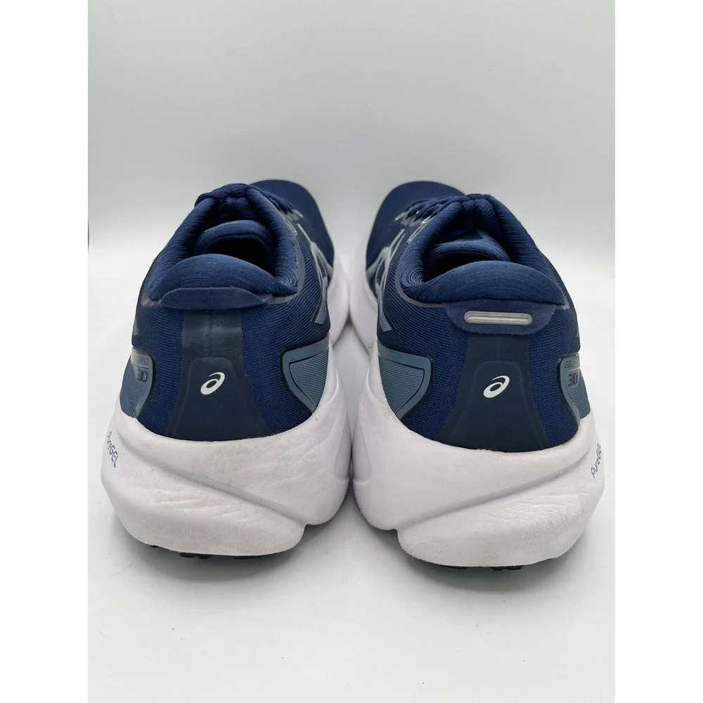 Asics Gel-Kayano 30 Men Running Shoes Blue White 1011B548 Size 12
